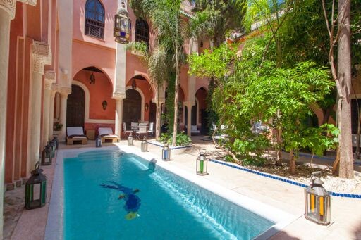 Riad Blue for rent in Marrakech