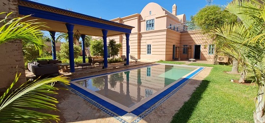 Villa Blue en location in Marrakech