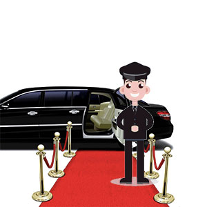 Voiture avec chauffeur